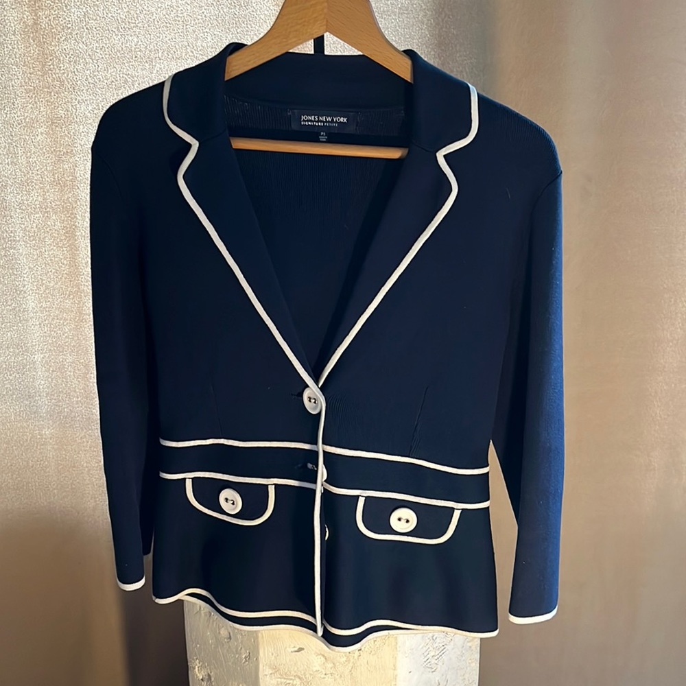 Jones New York Women’s Cotton Blazer